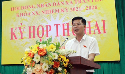 HĐND xã Trần Phú khoá XX, nhiệm kỳ 2021-2026: tổ chức thành công kỳ họp thứ hai
