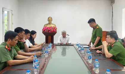 Thường trực Đảng ủy phường Đại Mỗ làm việc với Công an phường: Đảm bảo an ninh, trật tự vì mục tiêu 