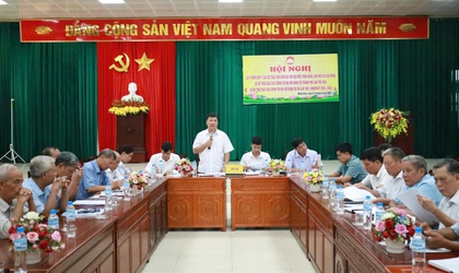 Ủy ban MTTQ Việt Nam xã Minh Châu tổ chức hội nghị lấy ý kiến góp ý vào các dự thảo văn kiện Đại hội Đảng các cấp