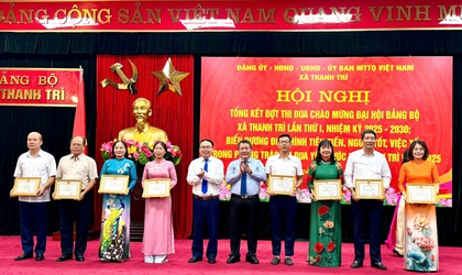 Xã Thanh Trì: Chung sức – Đồng lòng tổ chức thành công Đại hội Đảng bộ xã Thanh Trì lần thứ I, nhiệm kỳ 2025 - 2030 và phong trào thi đua yêu nước lan tỏa mạnh mẽ năm 2025.