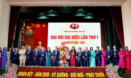 Đại hội Đảng bộ phường Sơn Tây lần thứ Nhất: Dấu mốc quan trọng, quyết tâm bứt phá