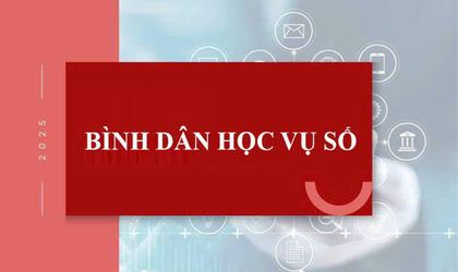 HƯỚNG DẪN SỬ DỤNG NỀN TẢNG BÌNH DÂN HỌC
VỤ SỐ

