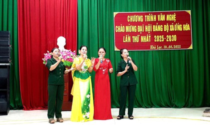 Sôi nổi các hoạt động chào mừng Đại hội đại biểu Đảng bộ xã Ứng Hòa lần thứ I, Nhiệm kỳ 2025 – 2030.