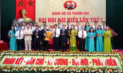Đại hội đại biểu Đảng bộ xã Thanh Oai lần thứ I, nhiệm kỳ 2025 -2030: Khơi dậy khát vọng, vững vàng bước vào kỷ nguyên mới