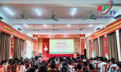 Đảng ủy xã Kiều Phú tổ chức Hội nghị bồi dưỡng chính trị hè năm 2025 cho đội ngũ cán bộ quản lý và giáo viên trên địa bàn