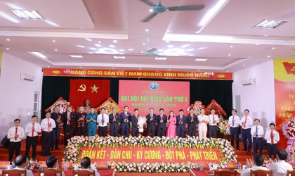 XÃ BA VÌ TỔ CHỨC THÀNH CÔNG ĐẠI HỘI ĐẠI BIỂU ĐẢNG BỘ XÃ BA VÌ LẦN THỨ I, NHIỆM KỲ 2025 – 2030
