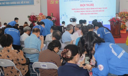 Người dân Khương Đình được hưởng nhiều tiện ích tại các điểm phục vụ hành chính công từ ngày 01/8/2025