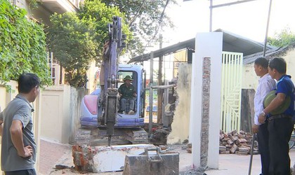 Phúc Thọ hiến đất mở đường - lan toả tinh thần 