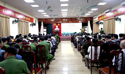 Xã Thường Tín tập huấn, nâng cao kỹ năng PCCC&CNCH cho các lực lượng.