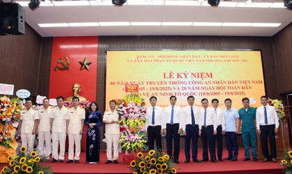 Chương Mỹ kỷ niệm 80 năm ngày truyền thống Công an nhân dân Việt Nam 19/08/1945-19/08/2025 và 20 năm Ngày hội toàn dân bảo vệ an ninh Tổ quốc
