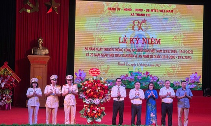Công an xã Thanh Trì: Khẳng định vai trò nòng cốt trong công tác đảm bảo an ninh trật tự