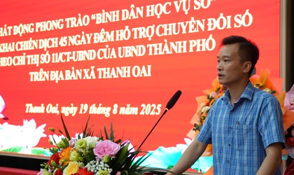 Xã Thanh Oai phát động phong trào 