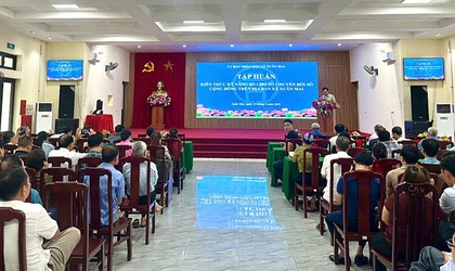 Xã Xuân Mai: Tập huấn kiến thức, kỹ năng số cho thành viên Tổ chuyển đổi số cộng đồng