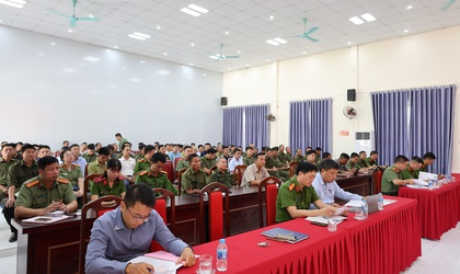 Công an xã Mê Linh: Sơ kết 01 năm triển khai lực lượng tham gia bảo vệ an ninh, trật tự ở cơ sở