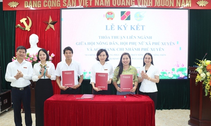 Agribank chi nhánh Phú Xuyên tổ chức sơ kết công tác cho vay qua tổ vay vốn 6 tháng đầu năm 2025