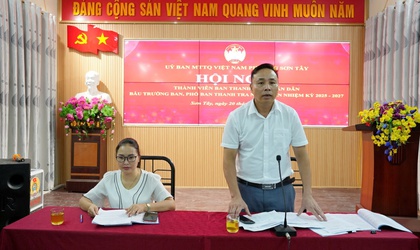 Sơn Tây bầu thành viên Ban Thanh tra nhân dân, nhiệm kỳ 2025-2027