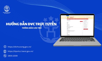 Hướng dẫn công dân thực hiện thủ tục “Thông báo lưu trú” trực tuyến trên Cổng Dịch vụ công Quốc gia