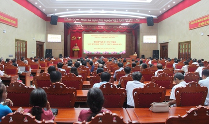 HĐND xã Thạch Thất tiếp xúc cử tri sau kỳ họp thứ Nhất và thứ Hai HĐND xã khoá I, nhiệm kỳ 2021 - 2026