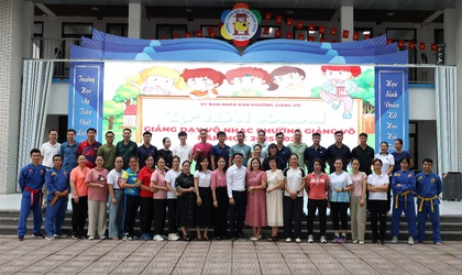 Võ nhạc Vovinam: Hơi thở mới cho bộ môn giáo dục thể chất Phường Giảng Võ