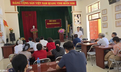 Chi bộ thôn Khả Lạc tổ chức Hội nghị sinh hoạt chuyên đề