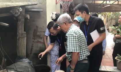 Giám sát diệt bọ gậy phòng, chống sốt xuất huyết