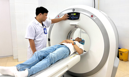 Máy chụp cắt lớp vi tính 32 lát cắt – Bước tiến trong chẩn đoán và điều trị tại BVĐK Vân Đình