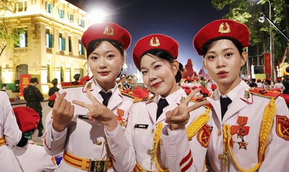 Đỗ Hương Trà- Bóng hồng quê lụa Hà Đông tham gia sự kiện A80