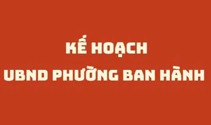 UBND phường ban hành Kế hoạch số 72/KH-UBND về Tổ chức lấy ý kiến Nhân dân và trình HĐND phường
về đổi tên tổ dân phố trên địa bàn phường Phương Liệt