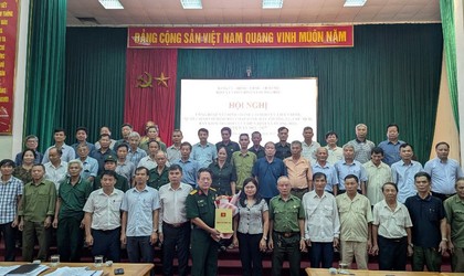 Ra mắt Hội Cựu chiến binh xã Dương Hoà: Thống nhất ý chí, giữ vững truyền thống để xây dựng quê hương