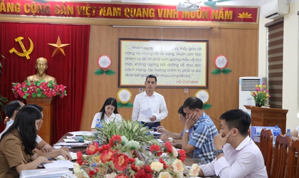 Ban Văn hóa - Xã hội HĐND xã Trần Phú giám sát chuẩn bị năm học mới