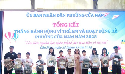 Phường Cửa Nam tạo môi trường lành mạnh cho thiếu nhi phát triển toàn diện