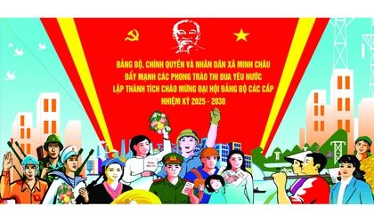 Xã Minh Châu tập trung cao độ cho công tác chuẩn bị Đại hội Đảng bộ xã lần thứ I, nhiệm kỳ 2025 – 2030.