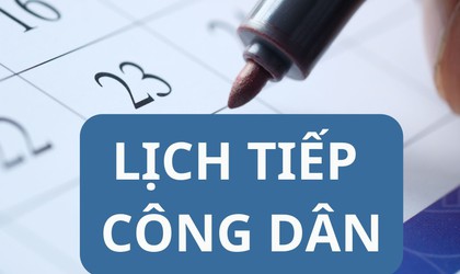 Lịch tiếp công dân của Thường trực HĐND lâm thời phường nhiệm kỳ 2021-2026 quý III/2025