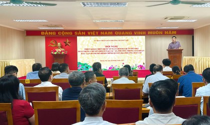 Phường Dương Nội triển khai chiến dịch “ 45 ngày đêm ra quân hỗ trợ hoạt động chuyển đổi số”