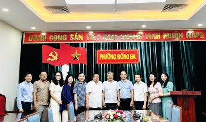 Sở Tài chính hỗ trợ cán bộ chuyên môn cho phường Đống Đa