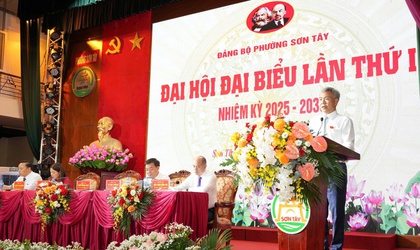 PHIÊN TRÙ BỊ ĐẠI HỘI ĐẠI BIỂU ĐẢNG BỘ PHƯỜNG SƠN TÂY LẦN THỨ I, NHIỆM KỲ 2025-2030