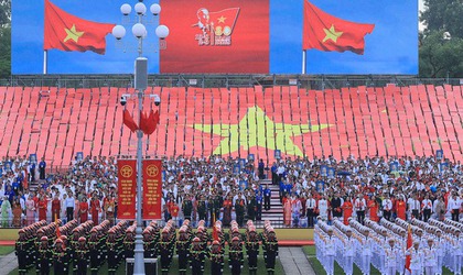 Lễ chào cờ và tiếp sóng trực tiếp Lễ kỷ niệm, diễu binh, diễu hành kỷ niệm 80 năm Quốc khánh nước Cộng hòa xã hội chủ nghĩa Việt Nam 02/9/2025