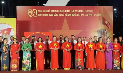 Cầu Giấy: Sôi nổi chương trình văn nghệ chào mừng 80 năm Quốc khánh 2/9