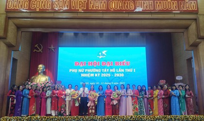 Hội Liên hiệp Phụ nữ phường Tây Hồ tổ chức thành công Đại hội lần thứ I, nhiệm kỳ 2025-2030