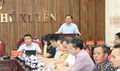UBND xã Phú Xuyên tổ chức giao ban triển khai nhiệm vụ trọng tâm tháng 9/2025