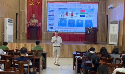 Phòng Cảnh sát PCCC&CNCH hướng dẫn khai báo, cập nhật dữ liệu và kết nối hệ thống truyền tin báo cháy