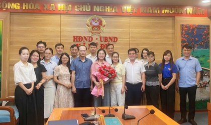 Công bố Quyết định thành lập Chi đoàn UBND xã Mỹ Đức