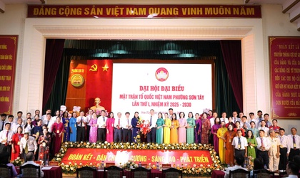 Đại hội đại biểu MTTQ phường Sơn Tây lần thứ I, nhiệm kỳ 2025 – 2030