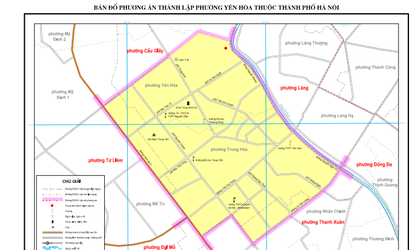 Phương án lấy ý kiến cử tri về việc ghép khu dân cư và tổ dân phố trên địa bàn phường Yên Hoà