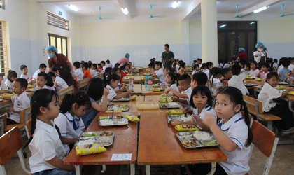 Tăng cường công tác đảm bảo bữa ăn bán trú cho học sinh