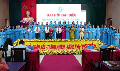 Đại hội đại biểu Phụ nữ xã Thanh Oai lần thứ I, nhiệm kỳ 2025 - 2030 - 