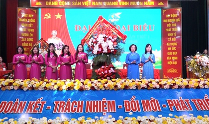 Hội Liên hiệp phụ nữ xã Mỹ Đức tổ chức thành công Đại hội đại biểu lần thứ I, nhiệm kỳ 2025-2030