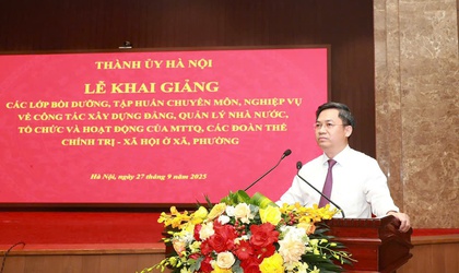 Xã Thanh Trì: Dự trực tuyến tập huấn chuyên môn, nghiệp vụ công tác xây dựng Đảng, quản lý nhà nước, MTTQ và các đoàn thể cho 373 lãnh đạo xã, phường