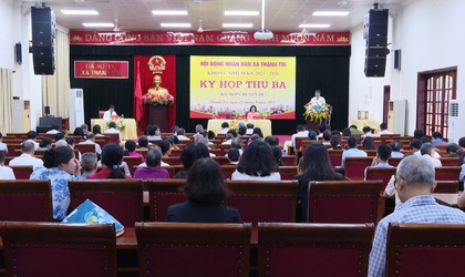 Kỳ họp thứ 3 HĐND xã Thanh Trì thành công tốt đẹp