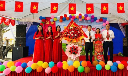 Trường Mầm non và Tiểu học Phú Mãn khai giảng năm học mới 2025-2026